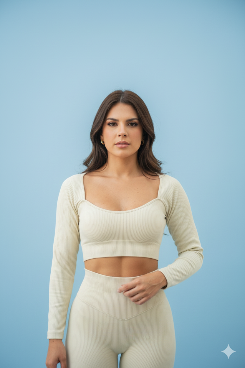 JN Long Sleeve Beige